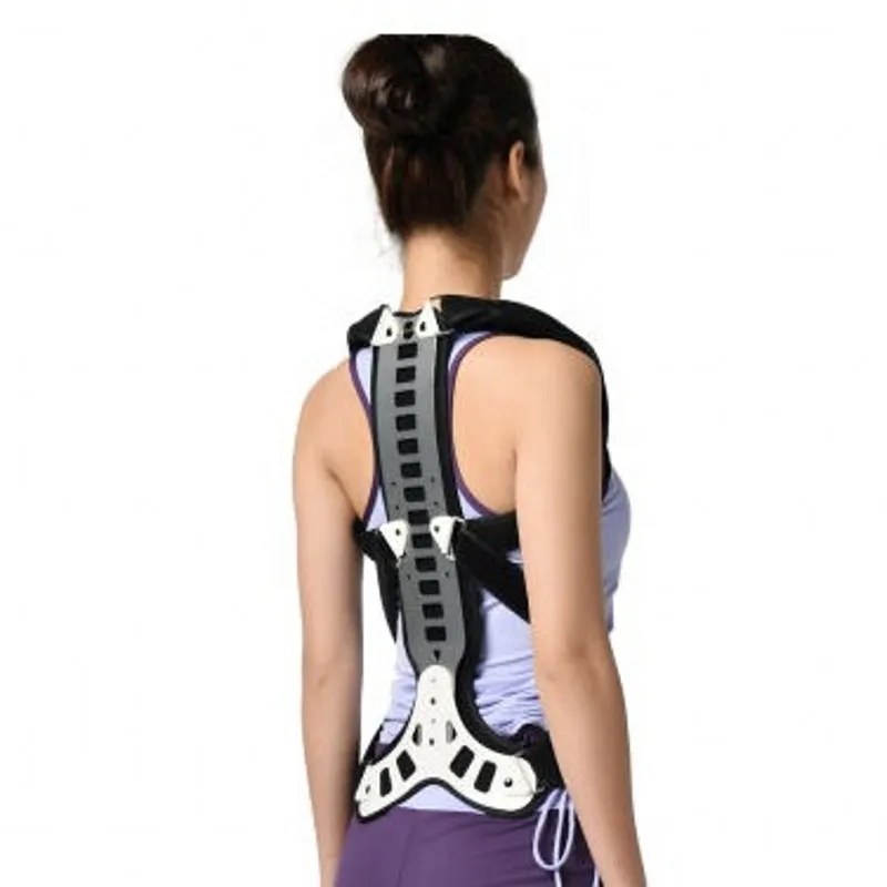 Adjustable Adult Corset Back Posture Corrector Therapy Shoulder Lumbar Brace Spine Support Belt Posture Correction for Men Wome