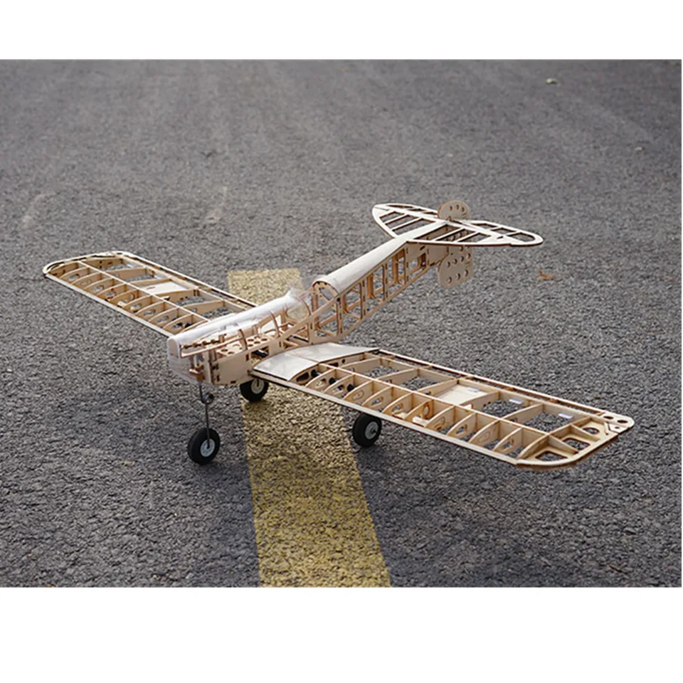 バルサ材飛行機キット,レーザーカット,フレーム,ドイツ製,1020mm