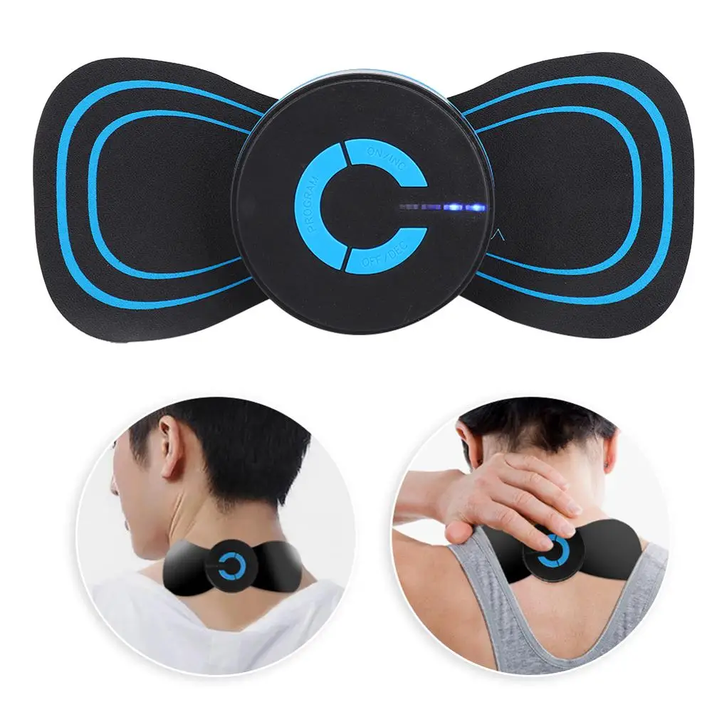 EMS Cervical Meridian Hip Massage Train Cushion Relieves Pains Whole Body Micro Current Gel Patch Sticker Conductive Patch 3PCS