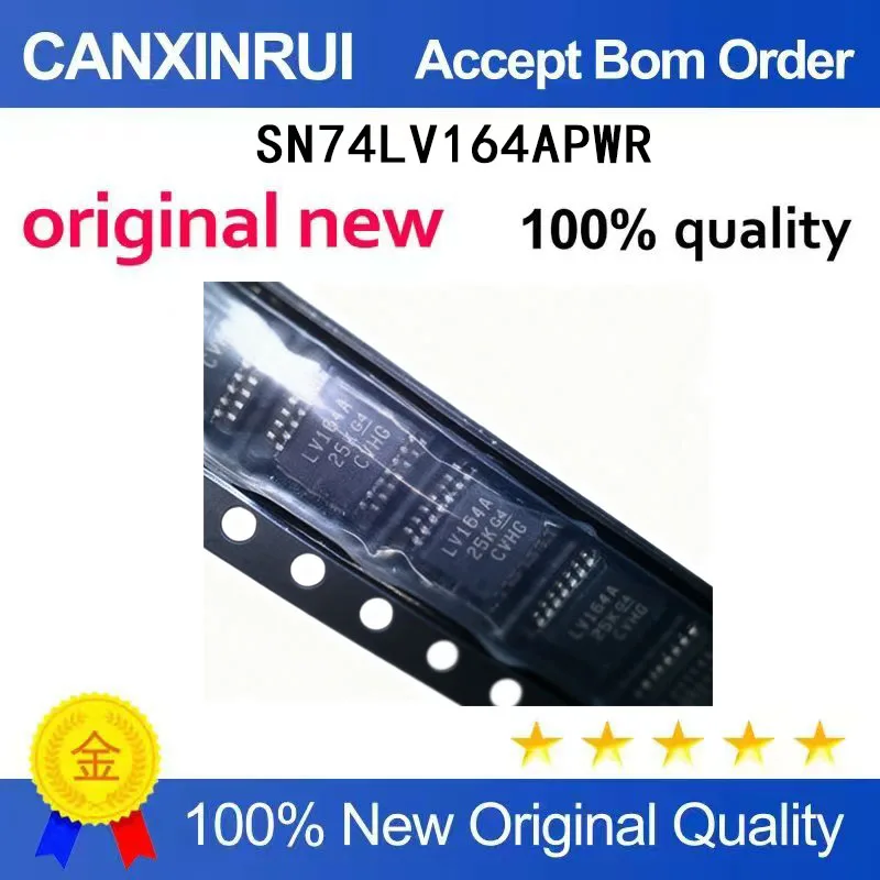 (5-100 Pieces) SMT integrated chip SN74LV164APWR LV164A TSSOP-14 original brand new in stock