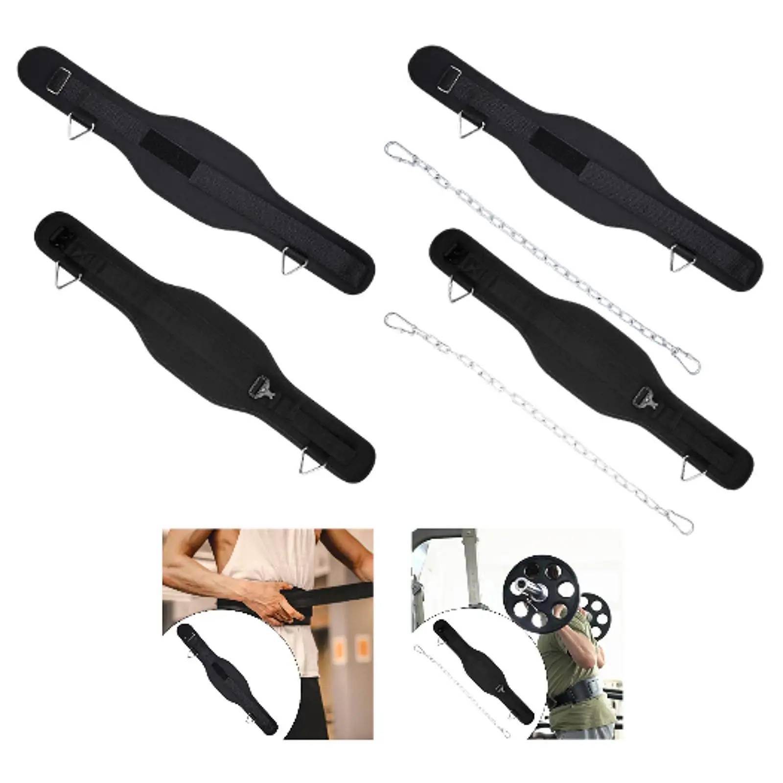 

Dip Belt for Weight Lifting for Bodybuilding Pullups Strength Training