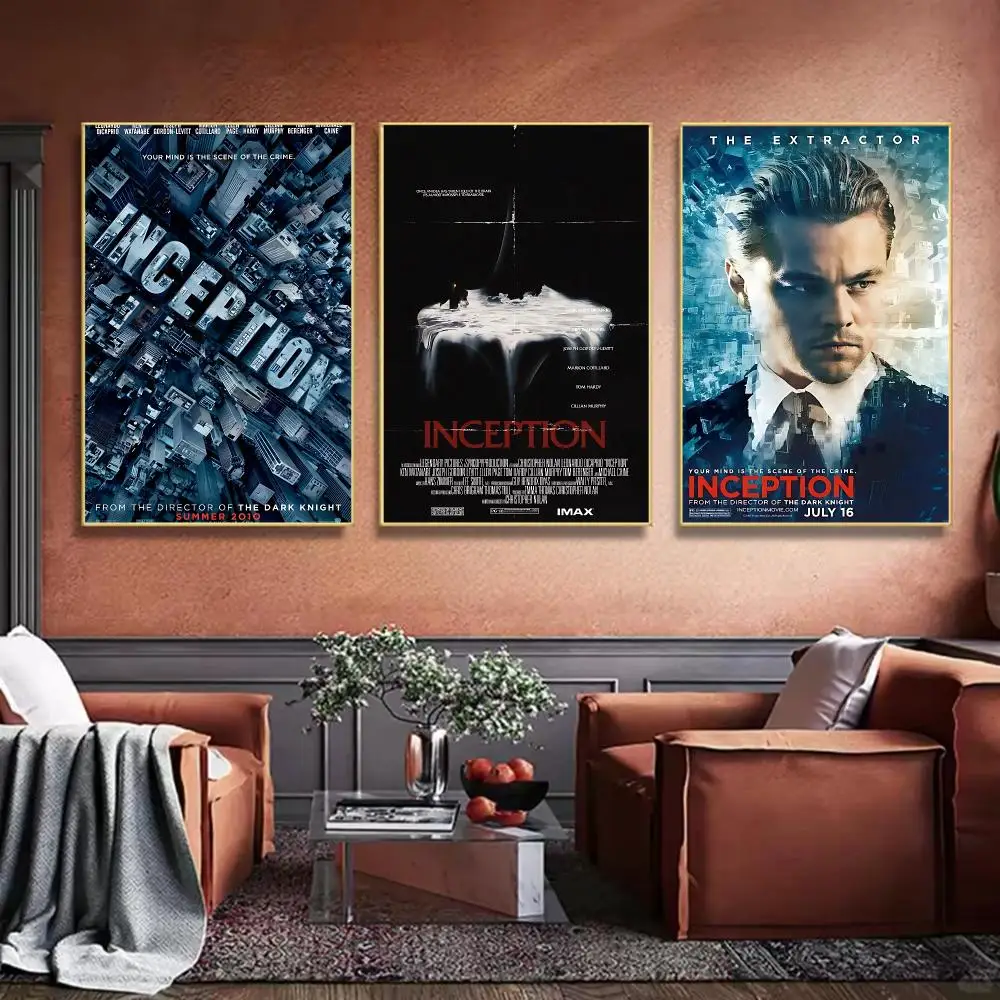 Classic Hot Movie Inception Painting Calligraphy HD Canvas Art Print Wall Decor for Bars Coffee Shops Clubs Rooms