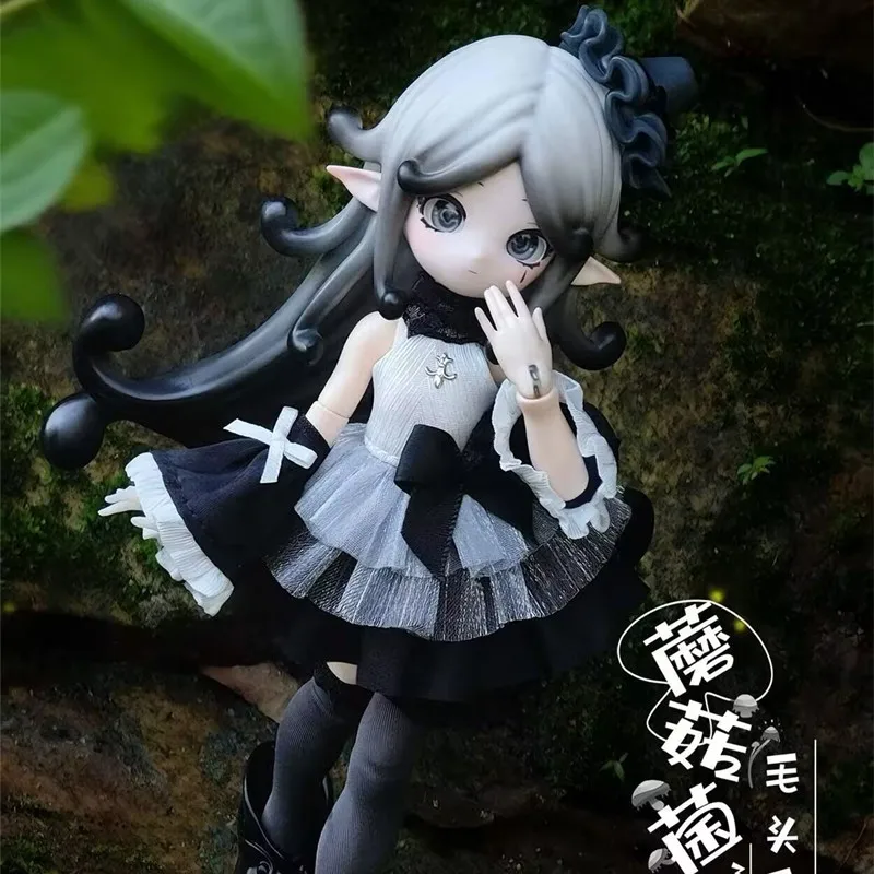 Auténtico preventa hongo 12 puntos Bjd caja ciega conjunta móvil exquisito adorno de escritorio juguetes de regalo periféricos