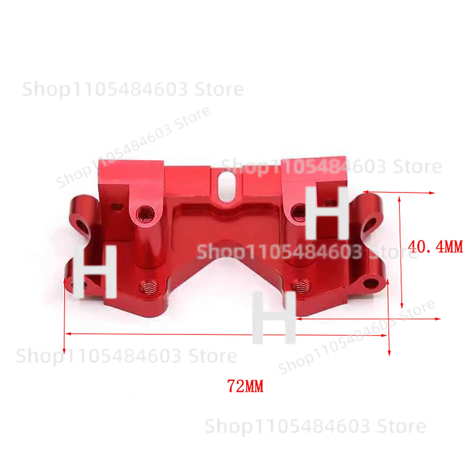 FOR Aluminum Front Lower Bracket Bulkhead for Traxxas 1/10 Slash 2WD RC Car