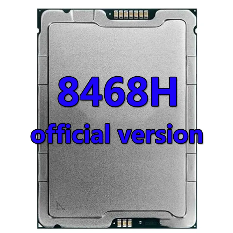 Xeon platiunm 8468H version CPU 105M 2.10GHZ  48core/96Thread 330W Processor LGA4677 FOR C741 Ms73-hb1 Motherboard