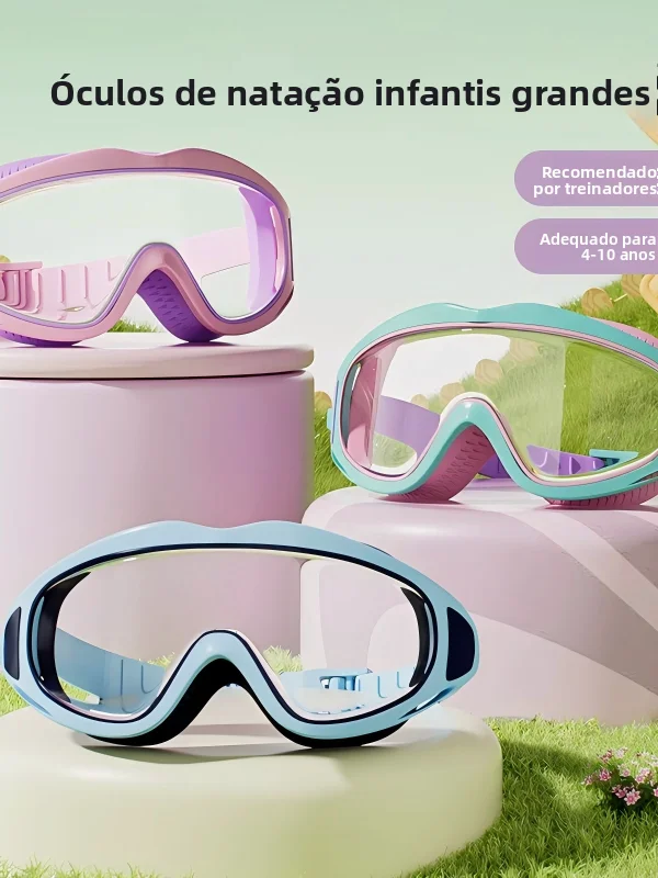 children's-swimming-goggles-set-anti-fog-waterproof-large-frame-diving-equipment-for-boys-and-girls-professional-swimwear
