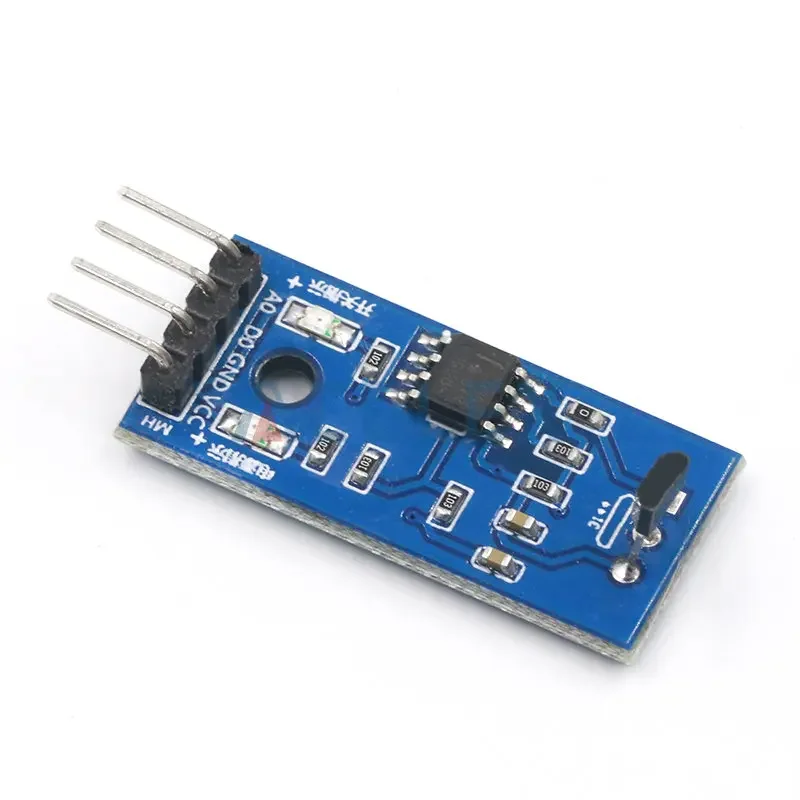 Hall Sensors Module 3144E 4pin Hall Switch Speed Magnetic Swiches Speed Counting Sensor Module For Arduino Smart Car