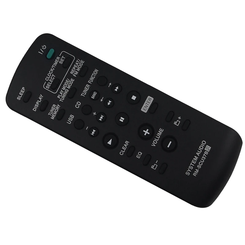 RM-SCU37B Player Remote Control For Sony Audio Player RM-SCU37B CMT-BX3 BX30R Replacement Remote Control