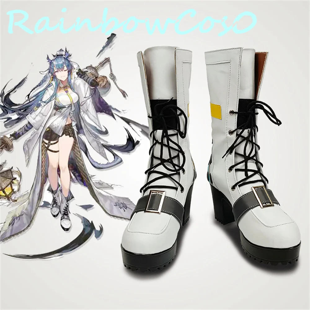 

Arknights Ling Cosplay Shoes Boots Game Anime Halloween Chritmas RainbowCos0 W2400