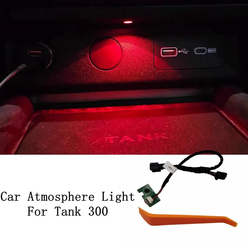 For Tank 300 Center Console Atmosphere Light Modification Interior Light LED Synchronization Original Car Atmosphere Light