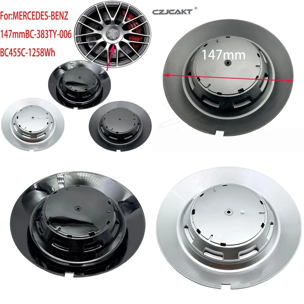 

Wheel Center Cap Hubcap for Mercedes Benz 147mm BC-383 TY-006 BC455 C-1463 Car Alloy Wheel Cover Auto Accessories Automotive