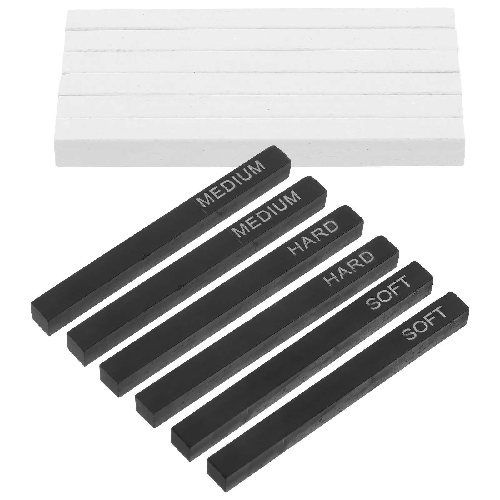 

1Set Artist Charcoal Drawing Set Compressed Charcoal Sticks Smooth Surface Easy Grip Sketching Tools for Students Adults