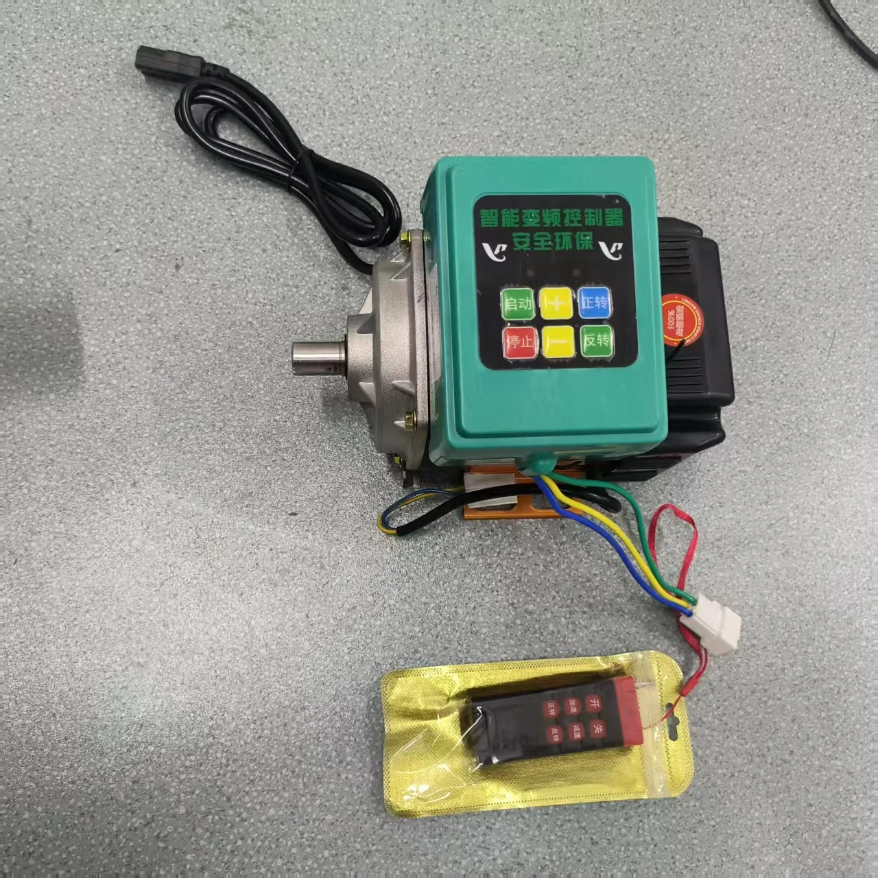 Brushless Permanent Magnet 48V Reduction DC Motor 1000W 1500W 2000W Pure Copper Coil With Speed Controller