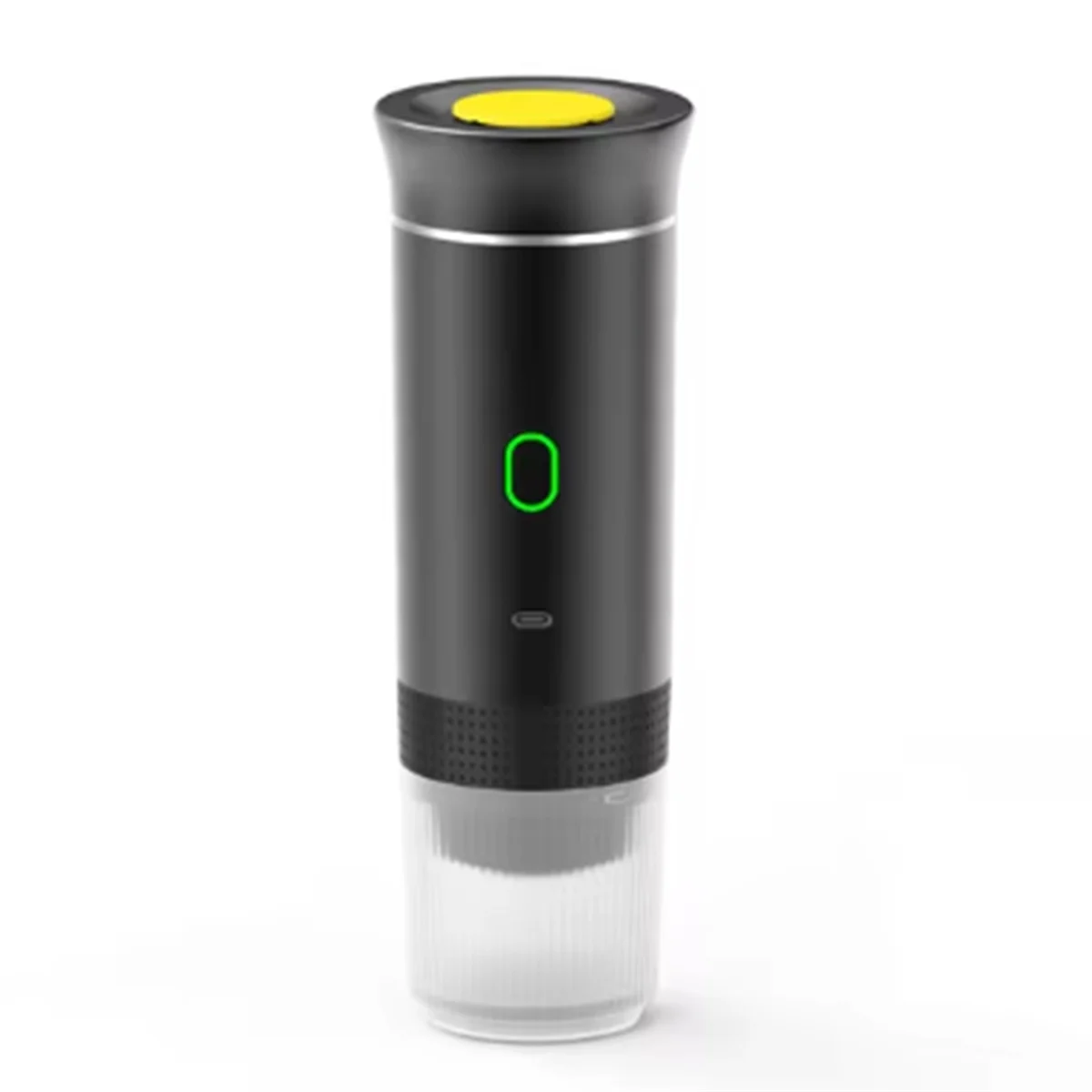 

A02V-3 in 1 Mini Wireless Electric Portable Espresso Coffee Machine for Car & Home Camping Travel Capsule Coffee Maker Black