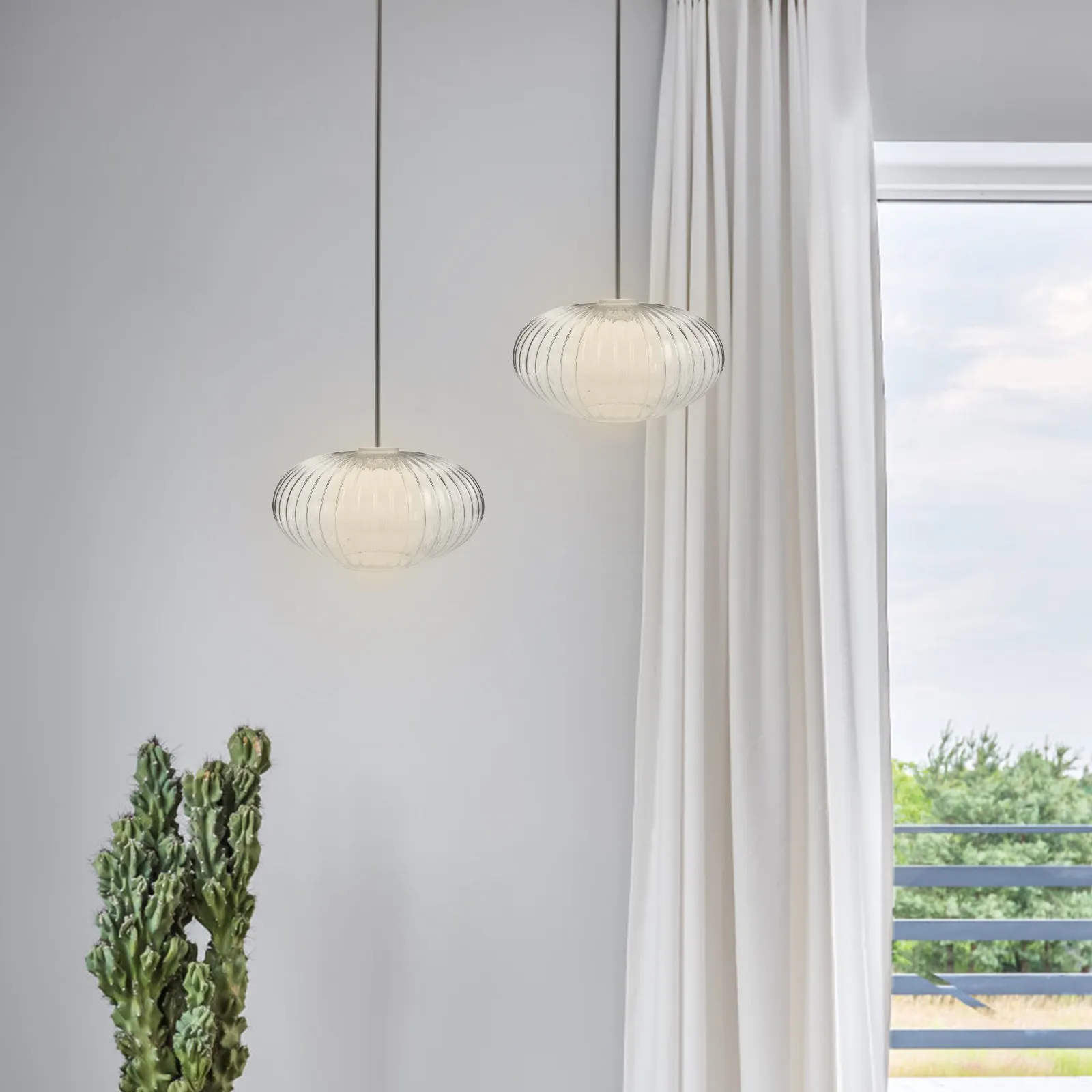 

Прозрачный ребристый стеклянный плафон 250x150 см для потолочного светильника, замена абажура для вентилятора, для кухни, ванной, прихожей