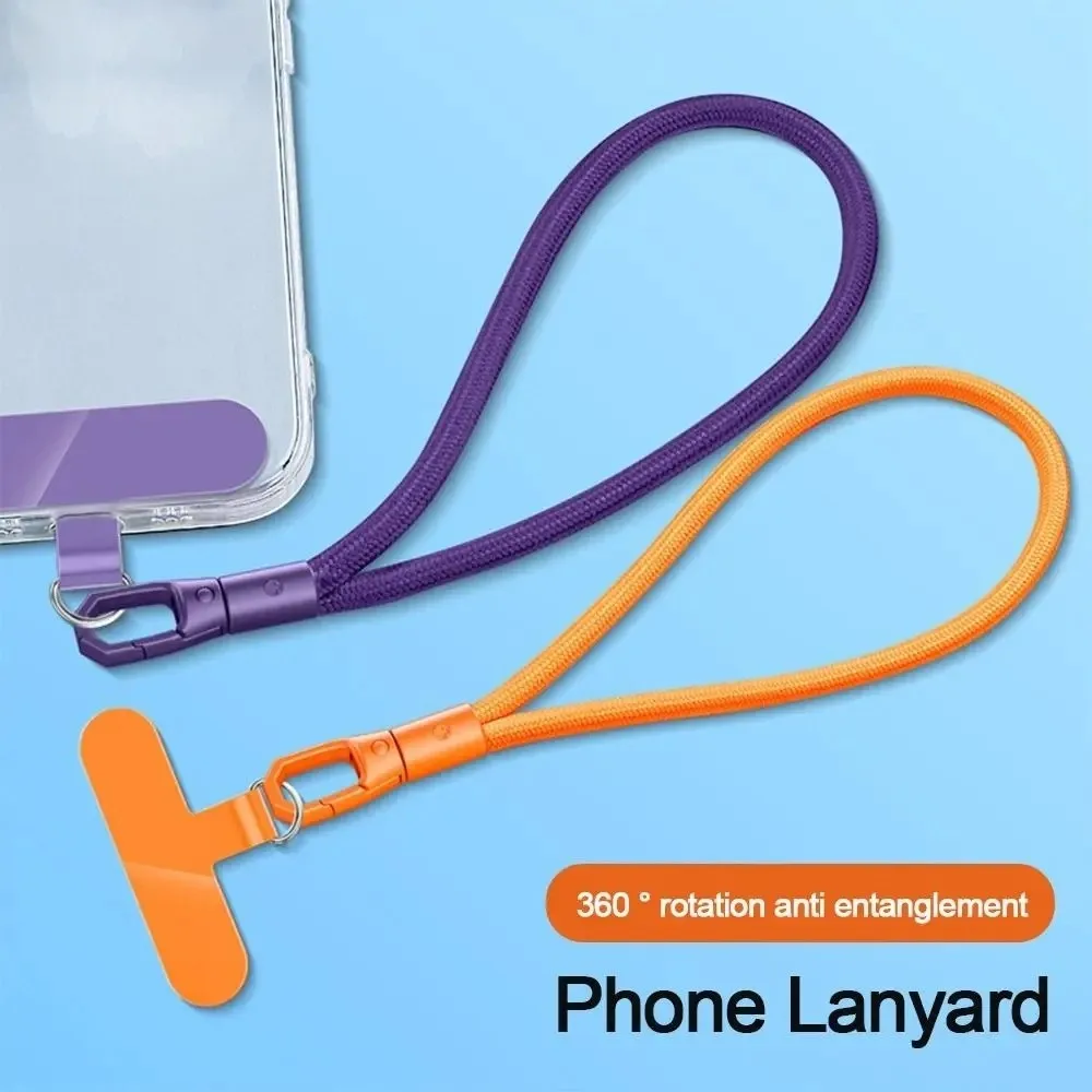 

Anti Lost Mobile Phone Strap Rotatable Hanging Rope Cell Phone Chain Short Handheld Mobile Phone Lanyard New Year Gift