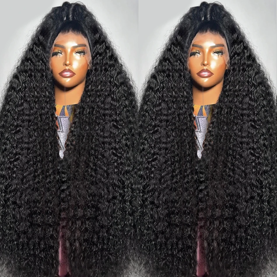 Wigirl Water Curly 13x4 13x6 Lace Frontal Human Hair Wigs 250% 30 Inch Loose Deep Wave 5x5 Glueless Wig Ready To Wear For Women