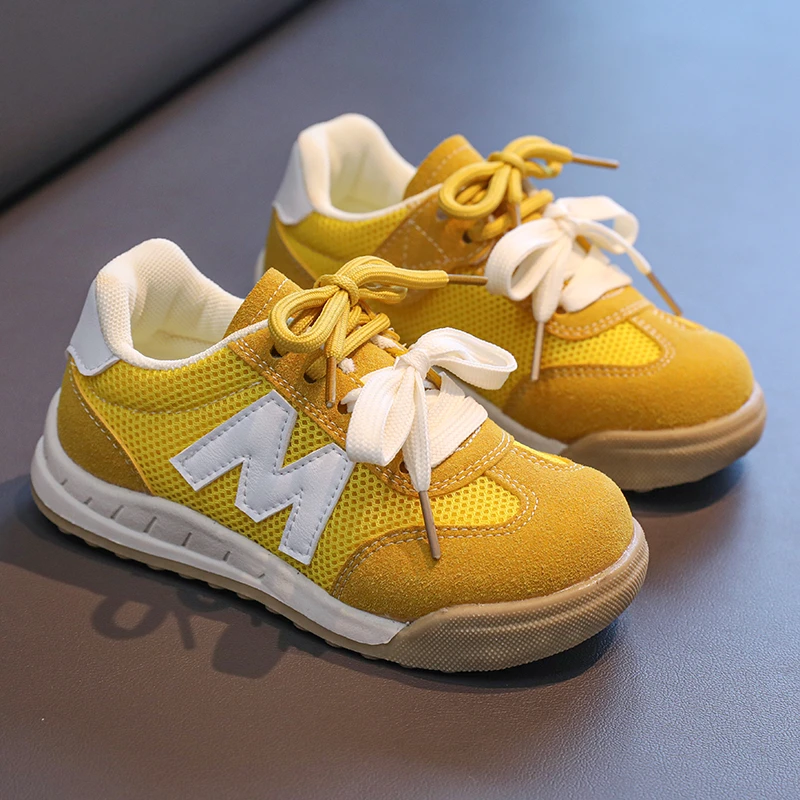 New Children's Causal Tennis Shoes Elegant Lace Girl's Sweet Running Sneakers Fashion Bowknot Kids School Sports Shoes Versatile