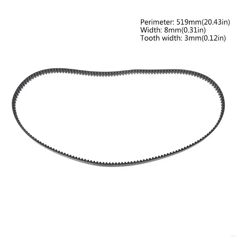 G8TC เครื่องทำขนมปังอัตโนมัติเครื่องสายพานลำเลียงสายพานสายพานสายรัดเส้นรอบวง 519 มม. ห้องครัว