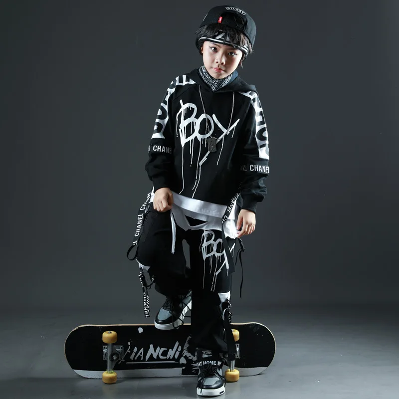 Children's hip-hop hip-hop suit children's hip-hop costume