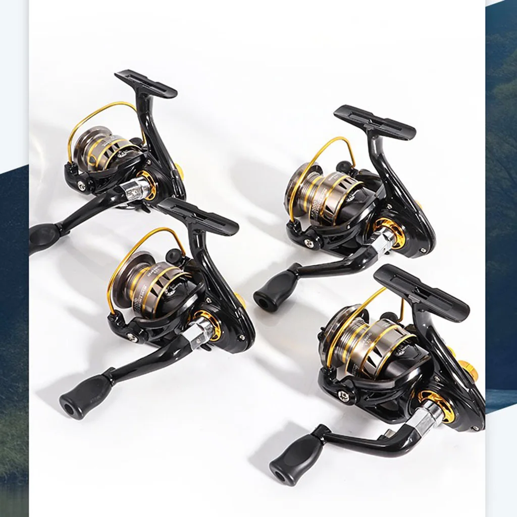 Full Metal Spinning Reel, Long Cast Universal Fishing Reel, Marine & Yacht Accessories for Sea Fishing and Lure Fishing view 5