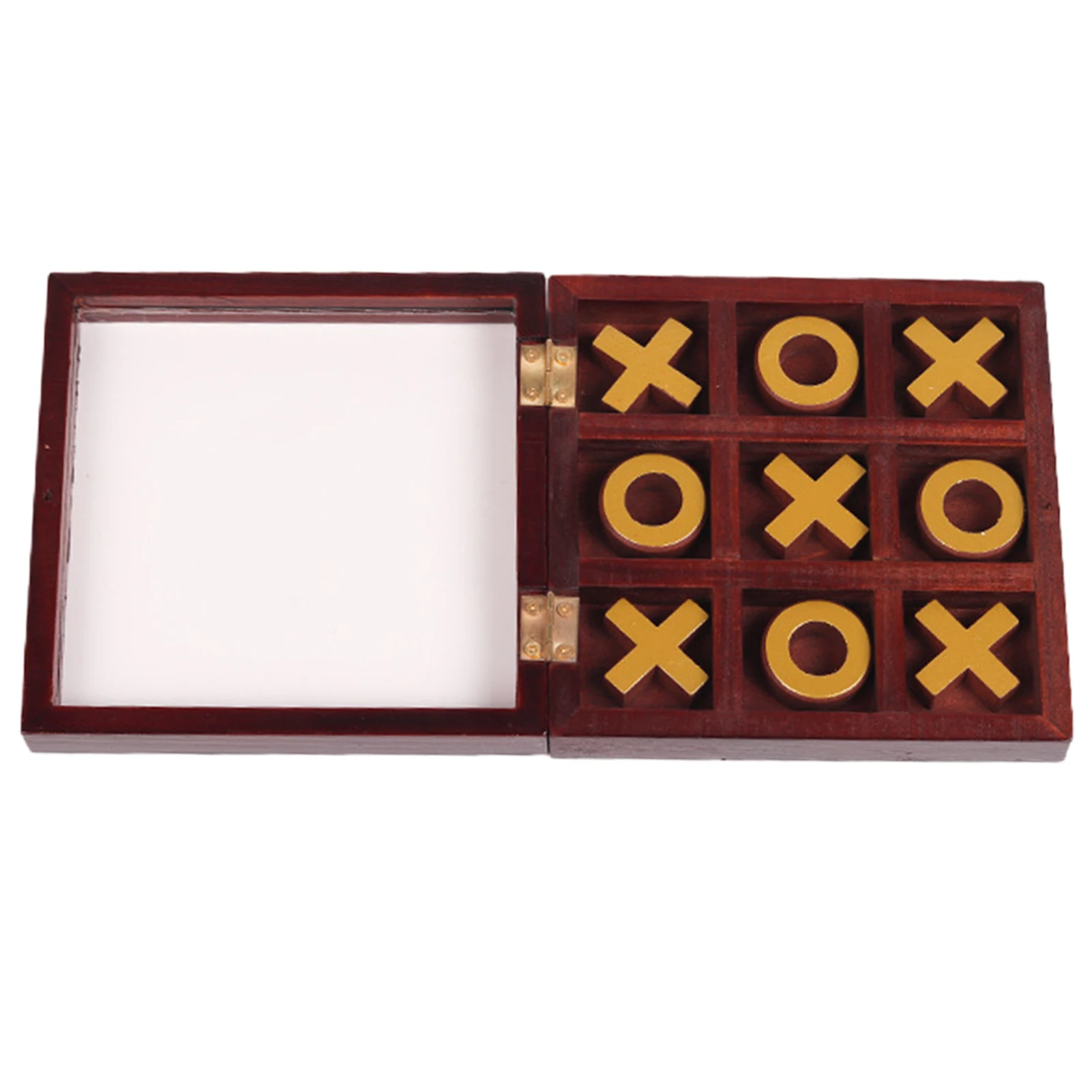 Jogo de tabuleiro de madeira brinquedos clamshell design brinquedos educativos precoces para crianças
