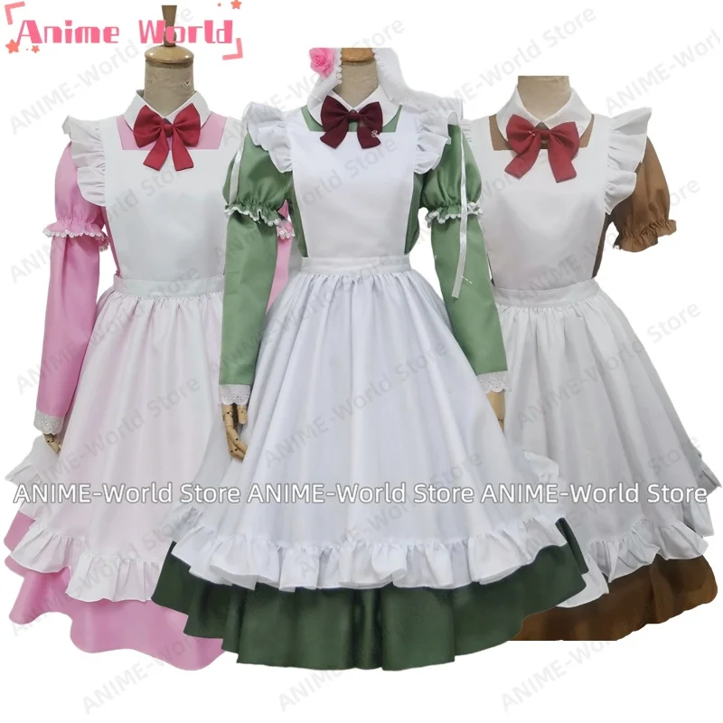 《Custom Size》Anime Cos Axis Powers Hetalia Italy Cosplay Costume Tailor made Maid Lolita Dress Party Uniform Halloween