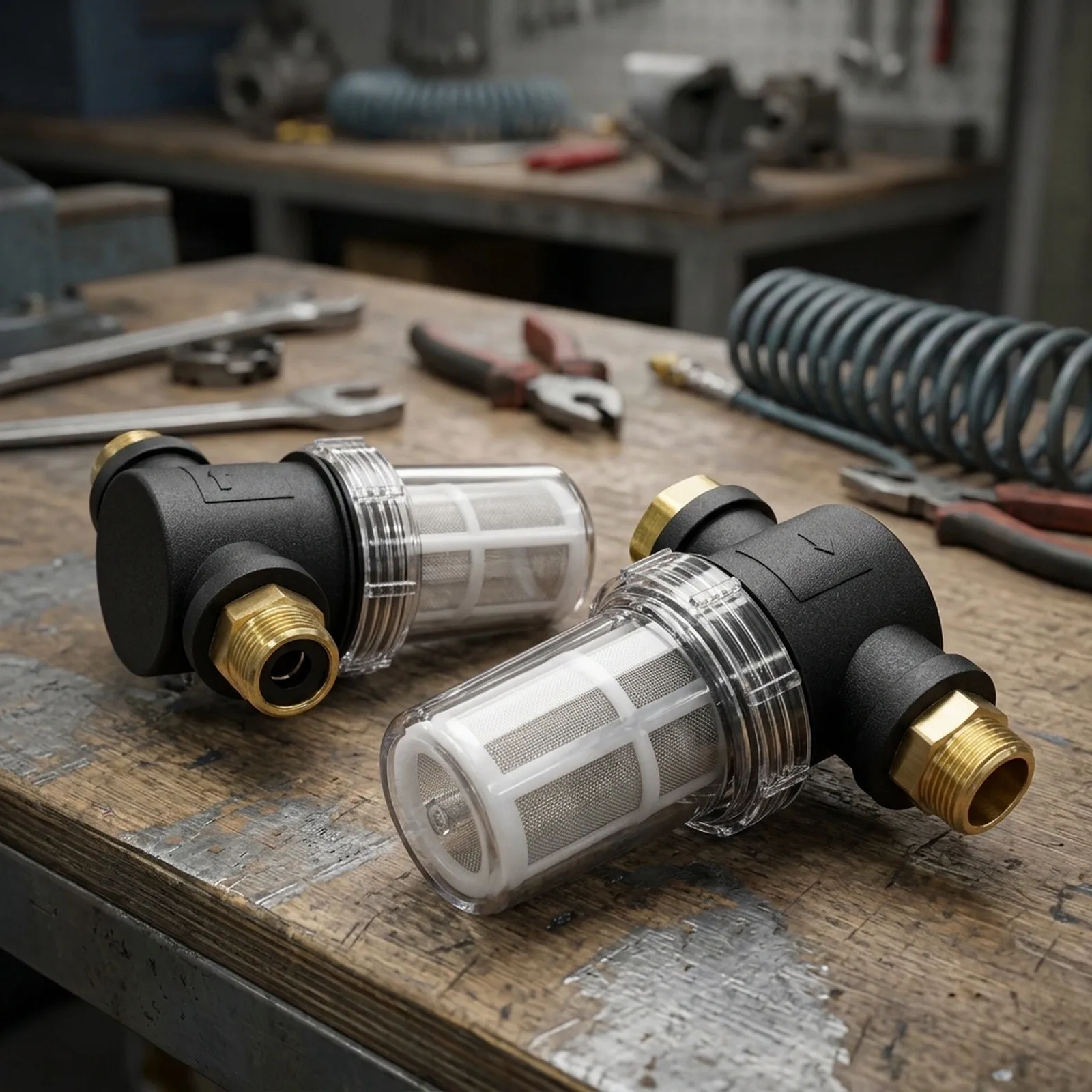 3/4 Inch Inlet Filter For For High Pressure Washer Systems to Prevent Clogging and Maintain Consistent Water Flow