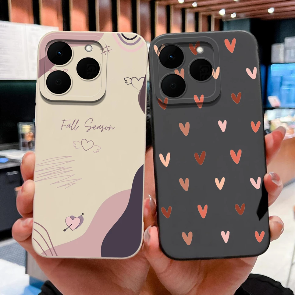 Para Realme 15T 5G Funda de teléfono encantador dinosaurio dibujos animados suave silicona anticaída Protector Para Realme15T Funda ligera