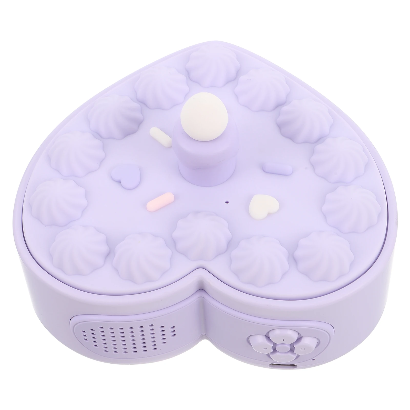 

Car Audio Heart Cake Wireless Speaker Cute Portable Car Home Loud Rechargeable Sound Low Bass Mini Speaker