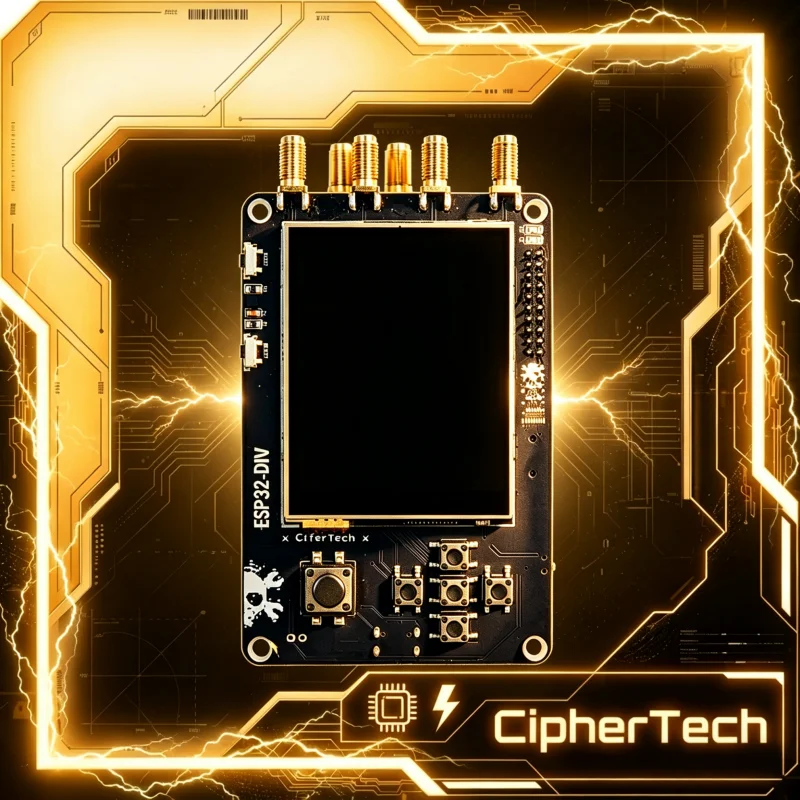 ESP32 Development Board CJSD-DIV WiFi Bluetooth IoT Module with NRF24 RF Chip Compact Design