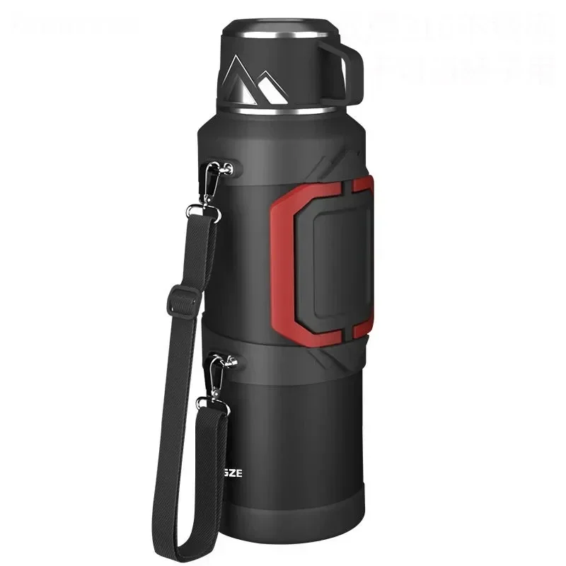 

316 Stainless Steel Big Capacity Thermos Bottle 1L/2L /3L/ Outdoor Travel Coffee Mugs Thermal Vaccum Water Bottle Thermal Mug