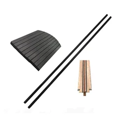 2Pcs 460mm Carbon Fibre Electric Guitar Neck Stiffener Truss Rod Adjustment Leve Musical Instrument Accessories Parts