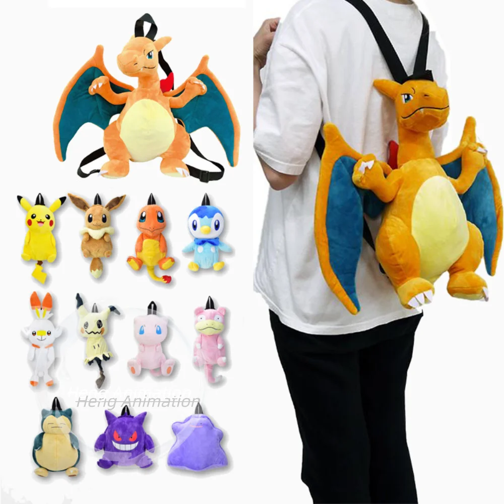 Pokémon 3D Three-dimensional Eevee, Snorlax, Charizard   Backpack, Collectible, Gift, Ornament