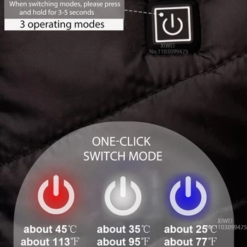 21 Areas Heated Jacket For Men Women USB Electric Heated Down Jacket Thermal Self Heating Jacket Hiking Camping Ski Winter Coat 4 21 Areas Heated Jacket For Men Women USB Electric Heated Down Jacket Thermal Self Heating Jacket Hiking Camping Ski Winter Coat 4