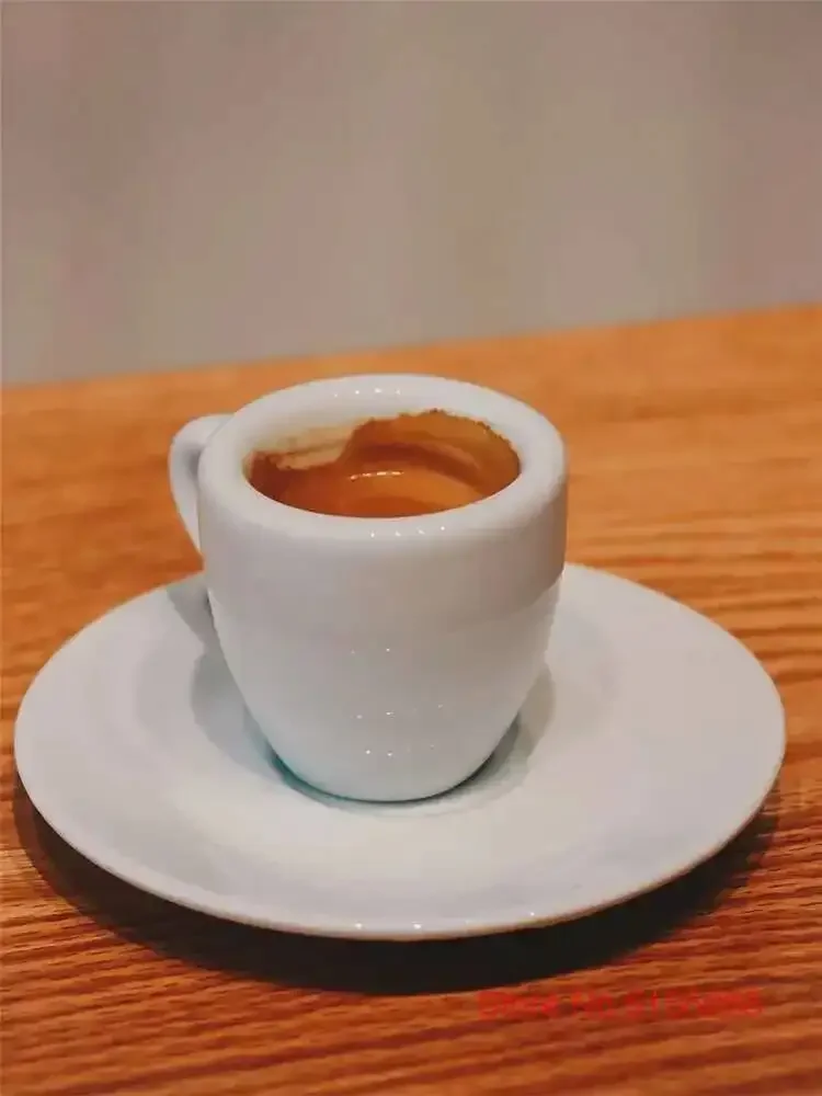 New Point Esp Espresso Cup Saucer Set Professional Contest Level Latte Coffee Mug Ceramic Thick ESPRESSO SHOT Cappuccino Tumbler