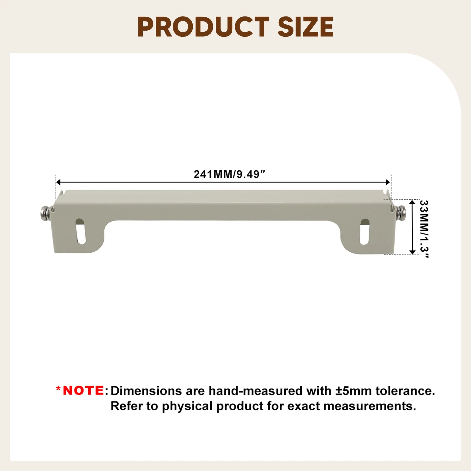 Staffa di montaggio su piastra per auto Set di viti anti-viti regolabili in altezza universale premium per veicoli camper