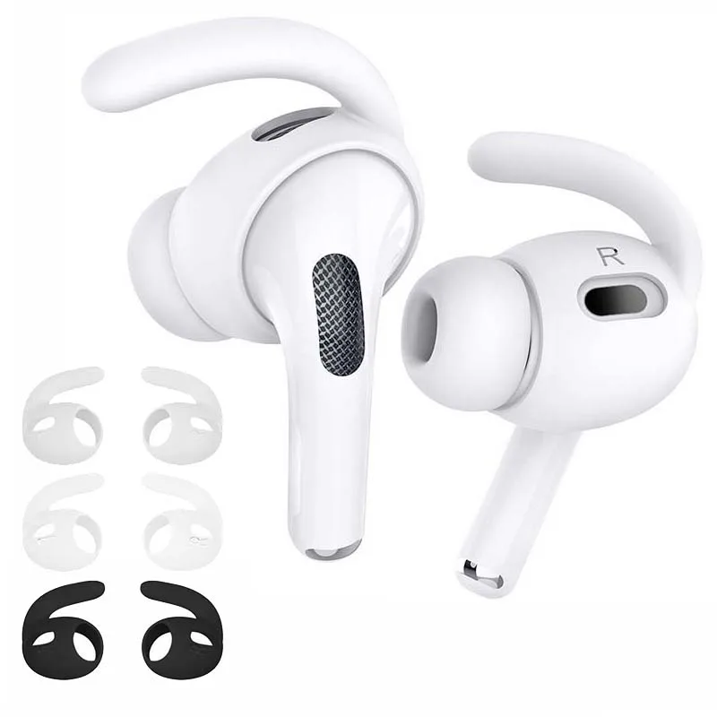 3pairs Ear Pads Tips for Airpods Pro 2 Wireless Bluetooth for Iphone Earphones Protective Sleeve Silicone Ear Caps Case Eartips