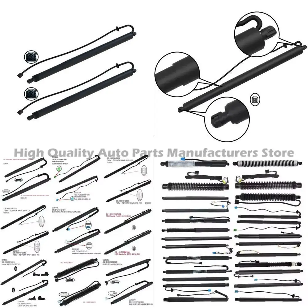 

1 pair For Car Gas Spring Strut Automatic Trunk Opener Electric Tailgate for Range Rover Evoque 2020+ LH RH