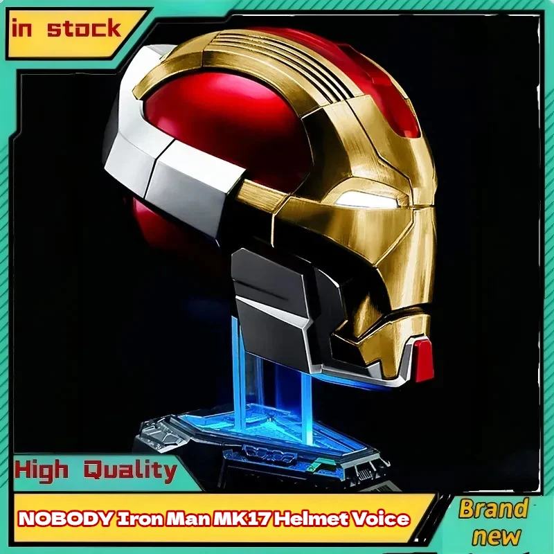 

Iron Man MK17 Helmet Voice Controlled Wearable High Tech Marvel Collectible Cosplay Prop For Adults Movie Fans Collectors