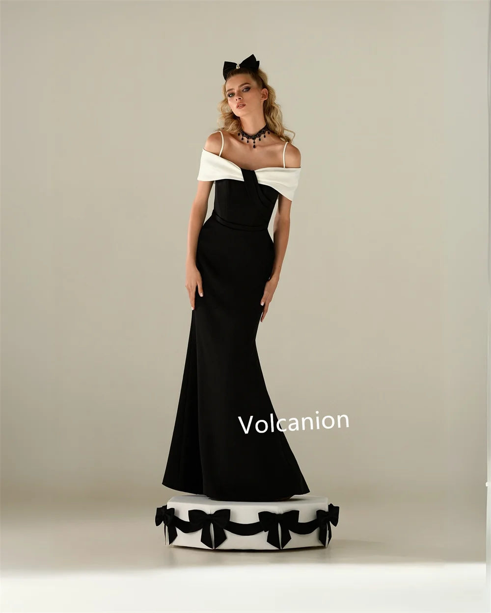 تخصيص جيرسي القوس البوق السباغيتي حزام فساتين طويلة مناسبة مخصصة مساء بسيط أنيق جودة عالية