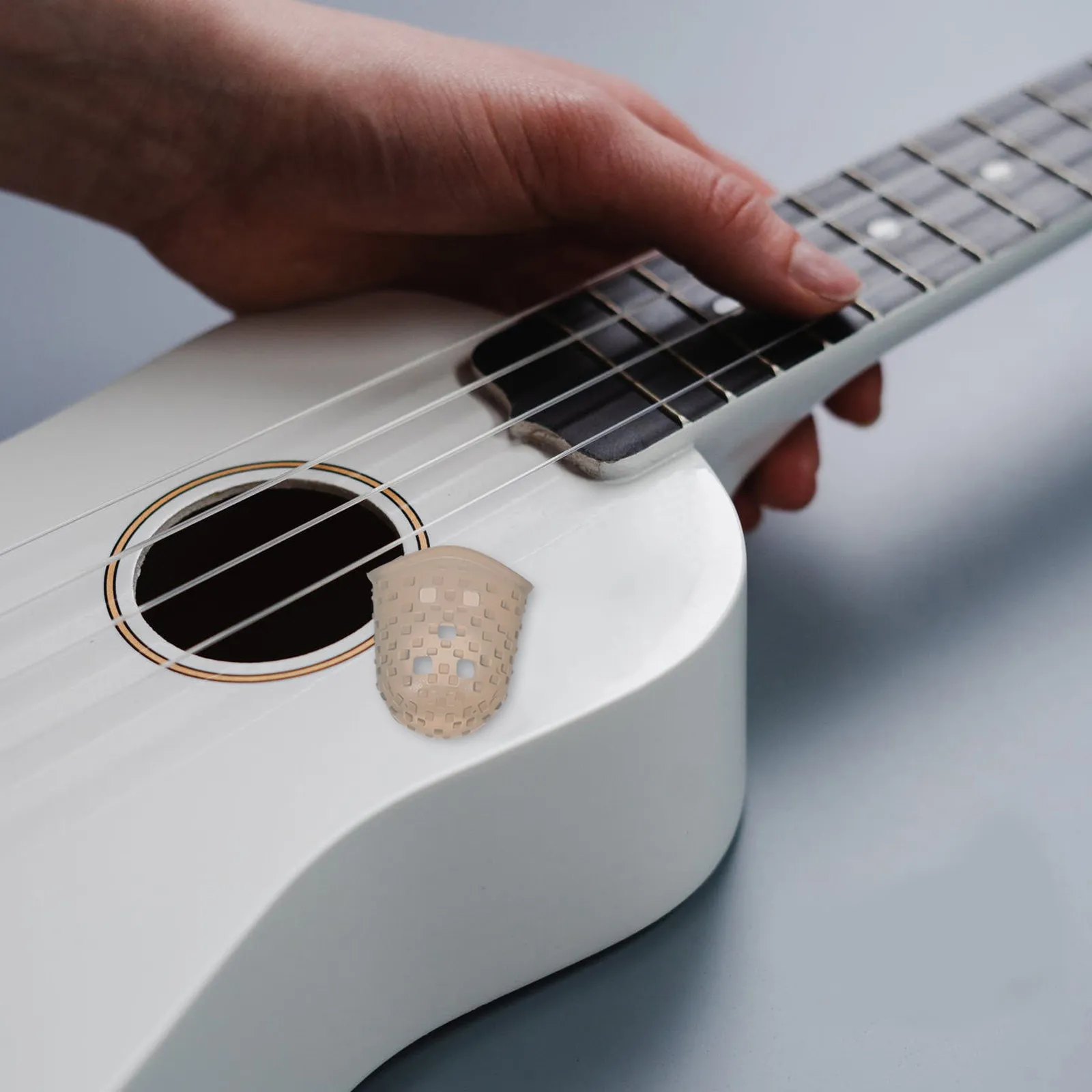 24Pcs Rubber Finger Protectors Multi Sizes for Office Work Writing Guitar Playing Wax Carving Paper Sorting Finger