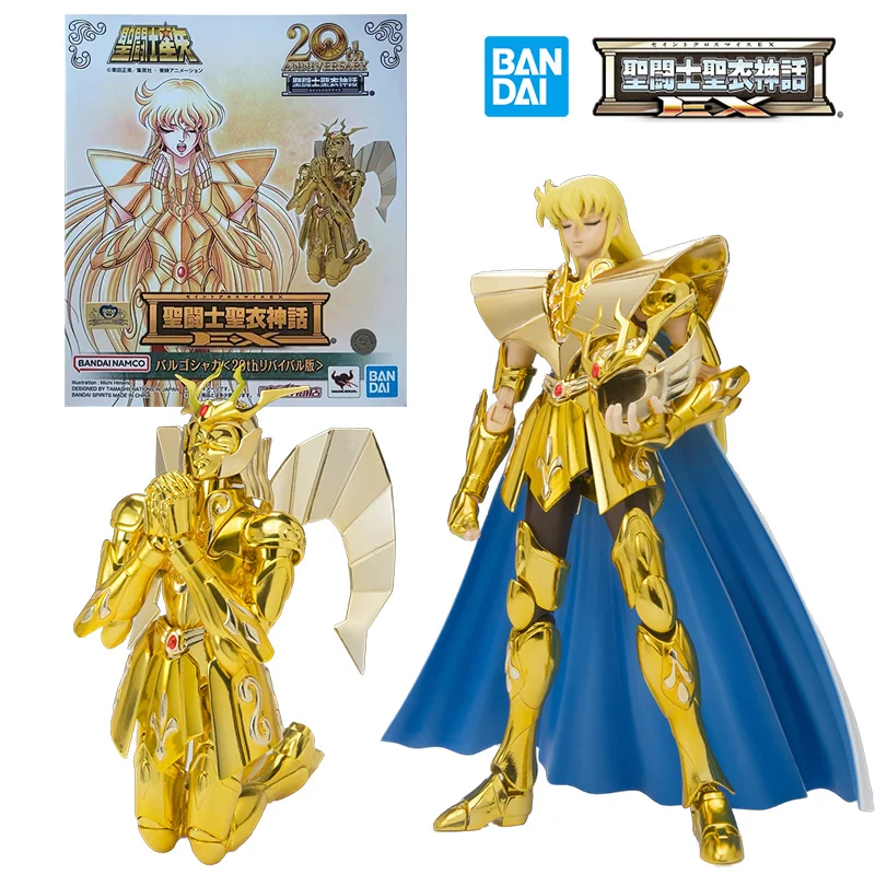 Bandai Saint Cloth Myth EX Vargoshaka 20Th Revival Version Saint Seiya 17Cm Anime Original Action Figure Model Toy Gift Collect