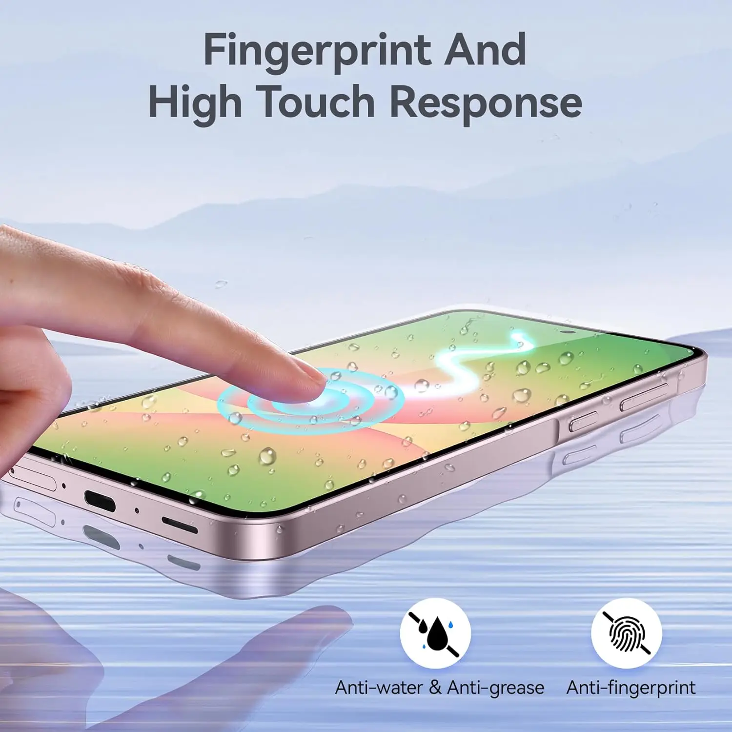 Samsung A56 5G用強化ガラススクリーンプロテクター