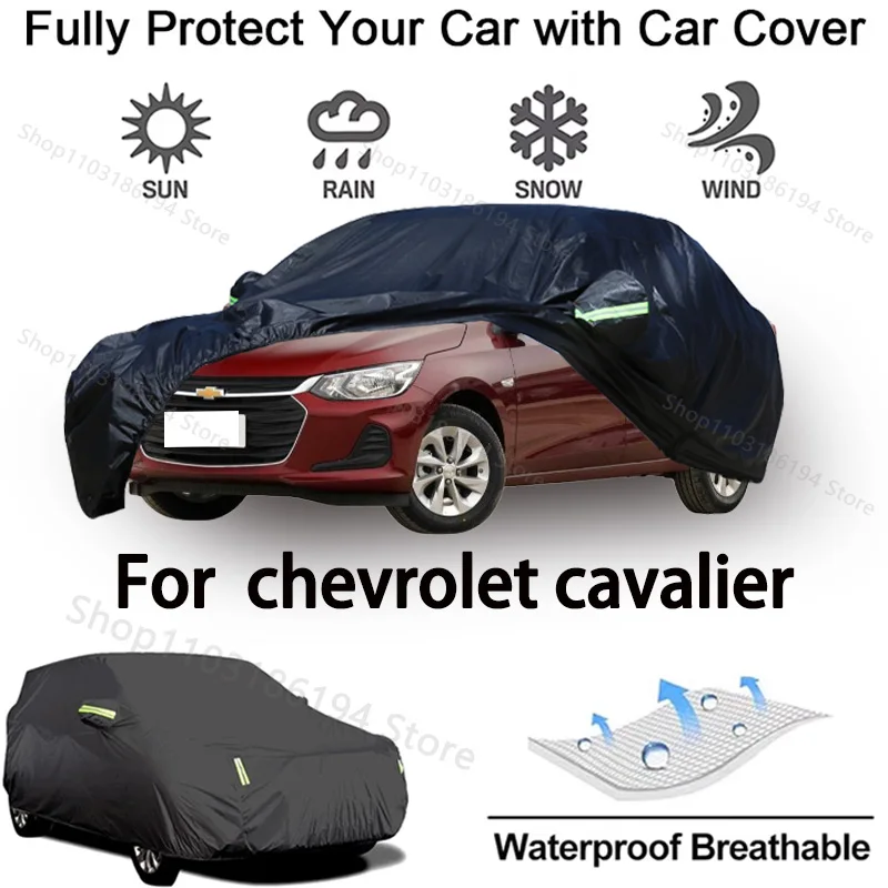 

Full Car Cover For Chevrolet Cavalier Outdoor Protective Snowproof, Sunshield, Waterproof and Dustproof Automobile Accessories