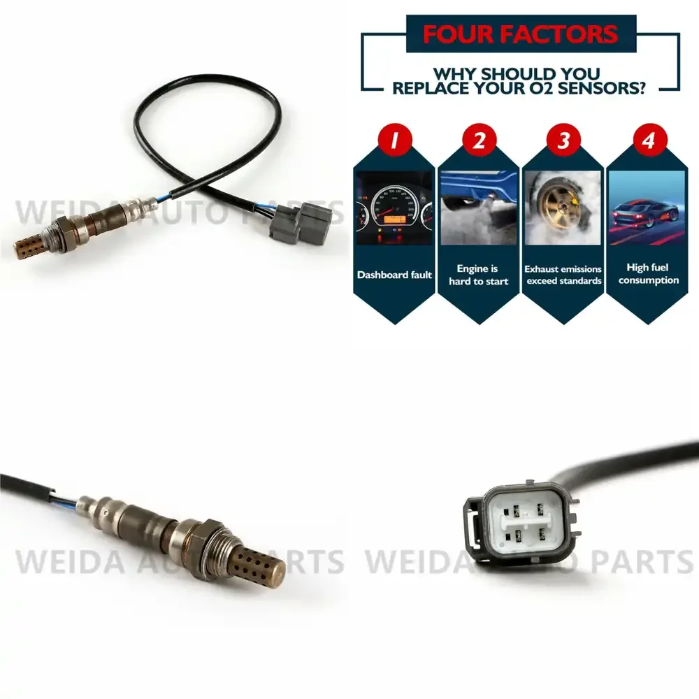 

Oxygen Sensor for Honda 36531-PAD-G02 36531PADG02 Automotive Replacement Part Compatible with Honda Civic CRV Accord Fit