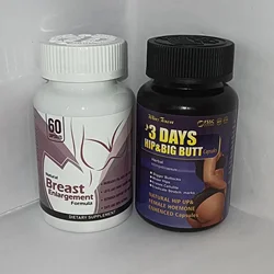 1 Set Plump Buttocks Capsules+breast Ment Capsules Health Food