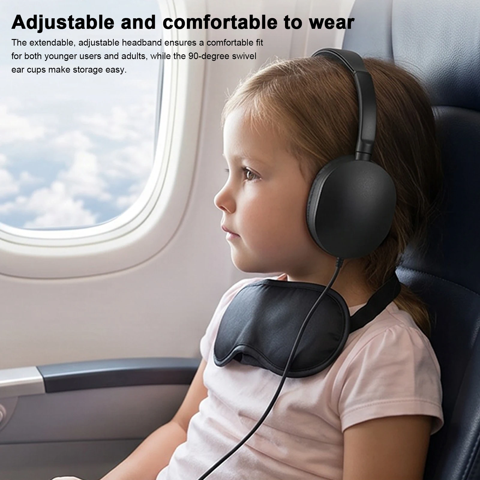 32ω Mixing DJ Headphones 50mm Drivers Noise-Isolating Ear Cushions Wired Closed Back Headsets for Studio Monitoring Recording