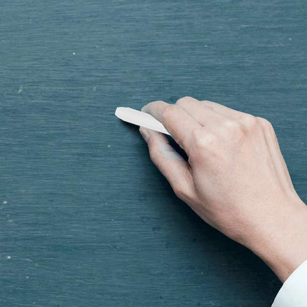 

12pcs Dust Free Chalk 3 15x0 37 Inches Washable White Colored Chalks for Blackboard Chalkboard Sidewalk Teacher Classroom