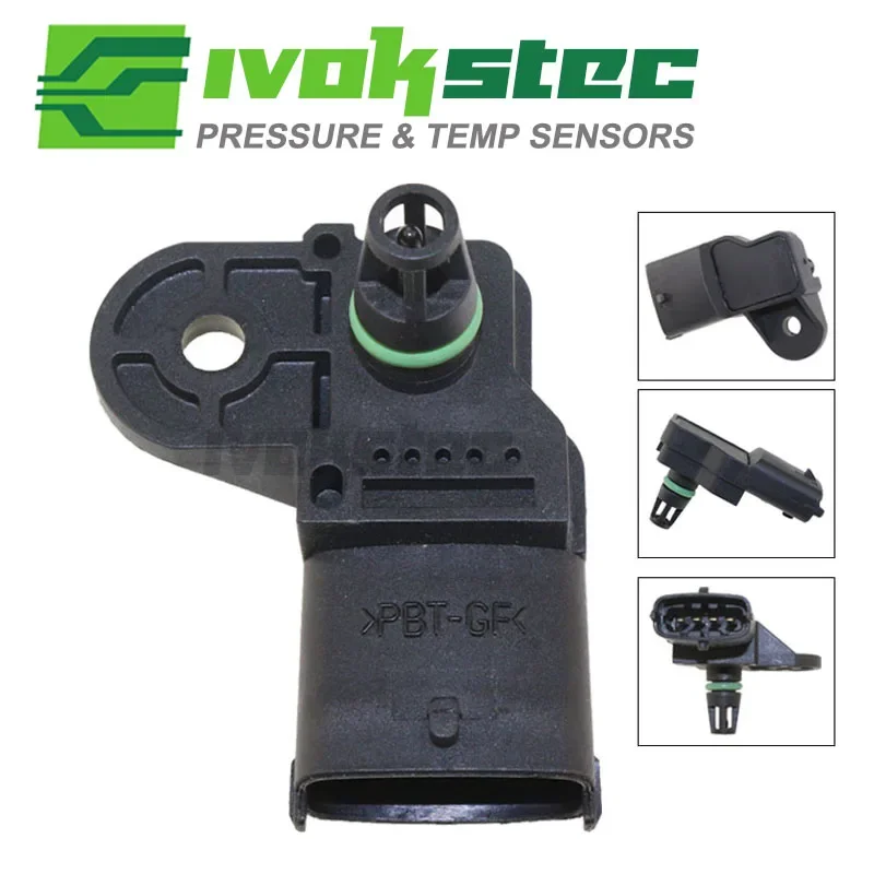 New MAP Sensor intake manifold pressure For Fiat Ducato 3.0 Lancia Thesis 2.0 Fiat Doblo 1.4 Iveco Daily 46769978 0261230042